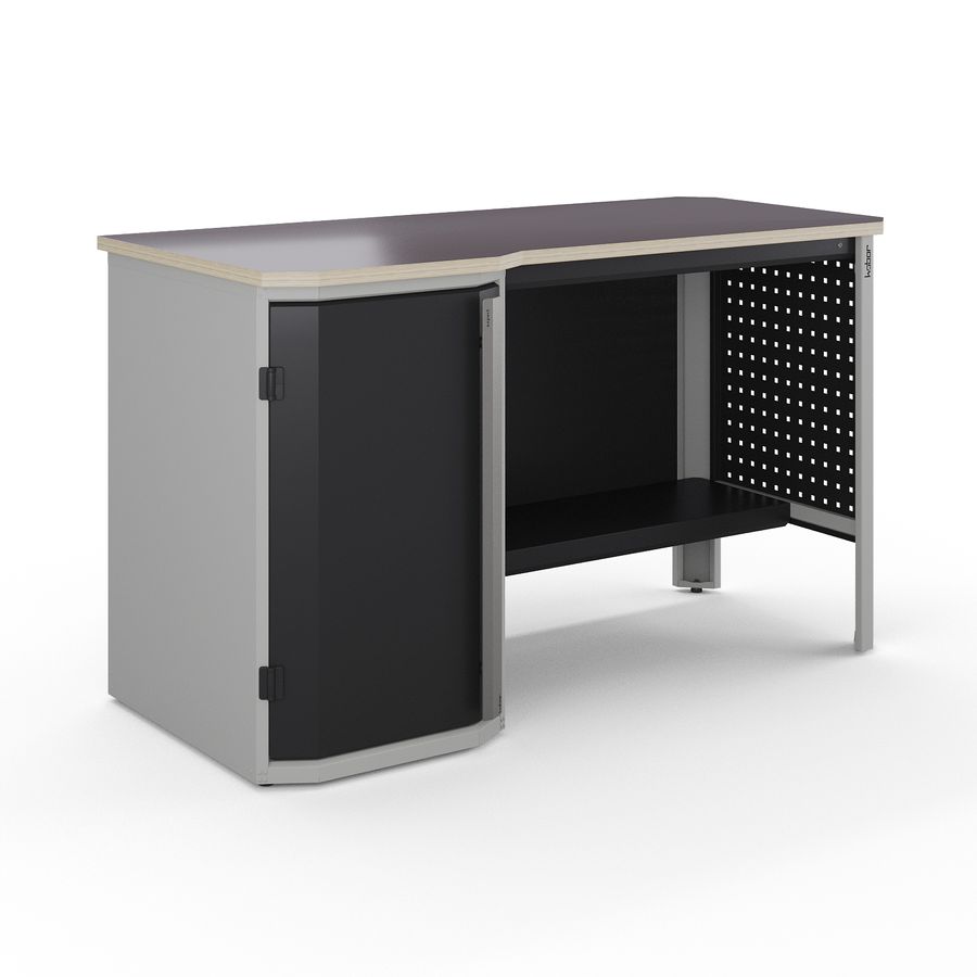 Верстак слесарный однотумбовый Kobor Expert MW.1L-120/70